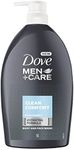 Dove Men Body Wash Clean Comfort 1L