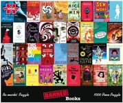 Re-marks Banned Books Puzzle, 1,000-Piece Jigsaw Puzzle for All Ages