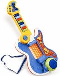 Toddlers Guitar, 4 in 1 Kids Guitar and Piano Guitars for Toddlers 2-4 with Lullaby Projector Toy for Kids Musical Instruments Toys Birthday Gift for a 2 3 4 5 Year Old Boys Girls Gifts