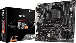 MSI ProSeries AMD Ryzen 2ND and 3rd Gen AM4 M.2 USB 3 DDR4 D-Sub DVI HDMI Micro-ATX Motherboard (B450M PRO-VDH Max)