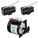 Hatchpro 14 Watt Egg Turner Motor and Limit switches for Automatic Egg Incubator Turning System,Egg Turning Motor 14 watt