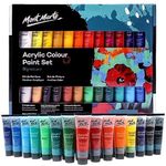 Mont Marte Acrylic Paint Set 18pcs x 36ml (36ML 24Pcs)