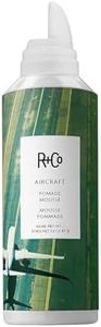 R+Co Aircraft Pomade Mousse | Mousse For Body, Shape + Second-Day Texture | Vegan + Cruelty-Free |5.6 Oz