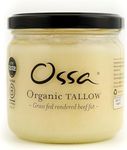 Ossa Organic Tallow | Traditional Beef Fat or Beef Dripping, British Grassfed Cows | Organic & Keto (Tallow) - Parent (Tallow Six Pack)