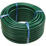 SA Products 15m Garden Hose Set - High Strength Triple-Layer Tool, 12.5mm Diameter, 1.5mm PVC - Flexible Hose Pipe Reel for Gardening, Watering - 4 Universal Tap Connectors, Adjustable Spray Nozzle