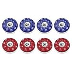 TORPSPORTS B072K1PB82 Dia.58mm 2-1/4'' Shuffleboard Pucks, Set of 8 Blue/Red