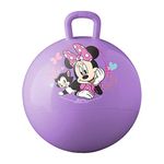 Hedstrom Nickelodean Minnie Mouse, Purple, Hop Ball for Kids, 15 Inch