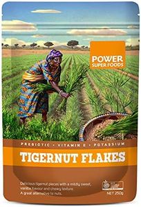 Power Super Foods Organic Skinned Tigernuts Flakes 250 g