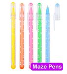 Classroom Capers Amazing Maze Fun Pens x 10. Great Low Cost Party Bag Fillers