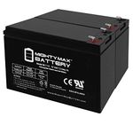 Mighty Max Battery ML7-12 - 12V 7.2AH Replacement UPS Battery for APC Back-UPS RS 1500VA - 2 Pack