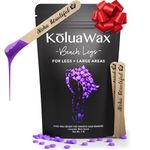 Hard Wax Beads for Hair Removal (Made for Legs) 1lb Hard Wax Beans Refill-KoluaWax Pearl Beads