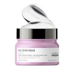L'Oréal Professionnel Paris Liss Unlimited Mask for Frizzy & Unruly Hair | Intensive Smoothing Mask for Frizz-Control | Enriched with Pro-Keratin | Upto 96 hours of frizz control, 250ml