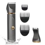 AREYZIN Bikini Trimmer Electric Razors Shaver For Women Bikini Legs Body Trimmer Removal With Snap-In Ceramic Blades Ip7X Washable Head,Wet And Dry Use,Black