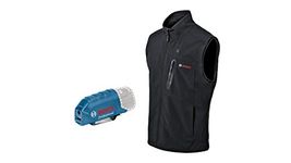 Bosch Professional GHV 12+18V XA heated vest (inc. GAA 12V-21 USB charging adapter, excluding battery, in carton) – size M