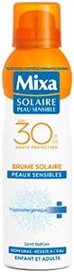 Mixa Solaire Peau Sensible - Brume Solaire Peau Sensible Protection Renforcée SPF 30 - 200 ml