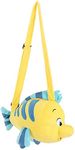 elope Disney The Little Mermaid Flounder Costume Companion Pouch Bag Accessory for Kids, Cosplay, Halloween, & Beach Party Standard