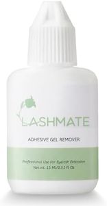 lashmate Eyelash Extension Remover, Eyelash Makeup Gel Remover Fast Action Dissolves Strong Glue in 60s, Sensitive Eyelash Remover For Lash Extensions 15ml