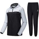 HOTSUIT Sauna Suit for Women Sweat Suits Gym Workout Exercise Sauna Jacket Pant Full Body, L