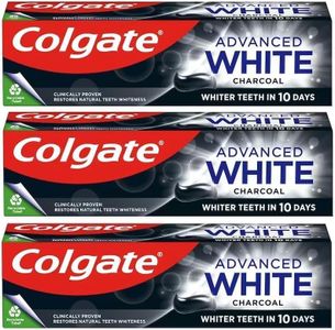 3 x Colgate Advanced Charcoal Whitening Toothpaste 75ml