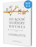 Personalised Nursery Rhymes Hardback Book for Baby Girls & Boys - Handmade Christening Gifts for Boys and Girls, Ages 0-4 Kids Poems Keepsake Present for Birthdays, Baptism & Naming Days