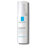 La Roche-Posay Face Moisturizer, Toleriane Sensitive Fluide Hydrating Gel-Cream with Ceramides, Fragrance Free, Alcohol Free, Paraben Free, 40mL