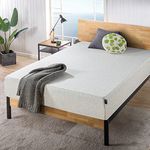 Zinus 12 Inch Ultima Memory Foam Mattress / Pressure Relieving / CertiPUR-US Certified / Bed-in-a-Box, Queen White