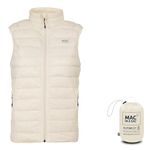 Mac in a Sac Alpine Womens Down Gilet - Ivory - M