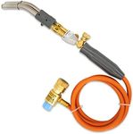 Double Valve Mapp Torch With 2 Head And Hose For Soldering