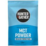 Hunter & Gather Thrive Fuel C8/C10 MCT Powder 250g | Triple Steam Distilled 100% Organic Certified Coconut | Keto, Low Carb & Paleo | Sugar, Gluten & Seed Oil Free