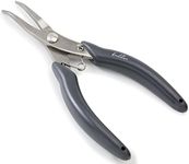 Beaditive Bent Nose Pliers | Fine, Non-Serrated Tips | Jewelry Making, Beading, Crafting | Stainless Steel