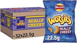 Walkers Wotsits Really Cheesy Snacks 22.5g (32 Bags x 22.5g)