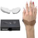 Cocoonkart Right-Handed Truly Ergonomic Wrist Rest for Mouse, Carpal Tunnel Support, Pain Relief, Anti-Fatigue, Easy Glide, Sleek, Office, Computer, Laptop, Gaming -Light Grey