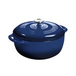 Lodge EC6D32 Indigo Dutch Oven, 6 Quart, Indigo