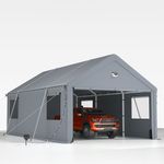 12x20FT Heavy Duty Carport Canopy,E