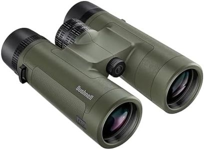 Bushnell R3 10x42 Binoculars with Vault Lite Bino Chest Harness, HD Optical System, Fully Multi-Coated Lenses, EXO Barrier, IPX7 Waterproof - Binoculars for Bird Watching and Wildlife Observation
