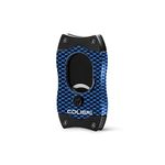 Colibri S-Cut Cigar Cutter - Carbon Fibre Pattern - Classic Straight Cut - Up-to 66 Ring Gauge Cigars - Non-Stick Coating - Spring Loaded Release Mechanism - Includes Nice Gift-Box