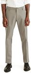 Dockers Men's Straight Fit Workday Khaki Smart 360 Flex Pants (Regular and Big & Tall), Safari Beige, 42W x 30L