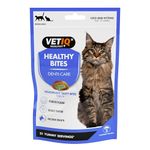 VETIQ Healthy Bites Denti-Care Treats for Cats & Kittens 12+ Weeks, High Protein with Duck (4%), Helps to Reduce Plaque & Tartar & Freshens Breath, 65 g (Pack of 8)