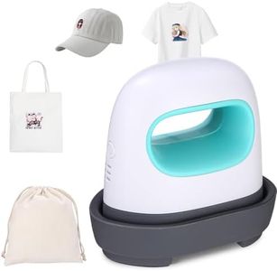 Mini Presse à Chaud verte, Presse de Transfert pour Bricolag avec Base de Sécurité Isolée (vert)