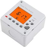 ViaGasaFamido Digital Timer Electric Programmable Smart Control Switch Timer with Backlight Display for Household Appliance Advertising Board Road Lamp Neon Light
