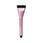 Real Techniques Sculpt & Shape Dual Ended 2-in-1 Makeup Brush, Contours Cheek, Nose, Eyes and Highlighter, Flat Head Blends & Intensifies Contour, Pink, 1 Count