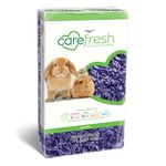 carefresh 99% Dust-Free Purple Natural Paper Small Pet Bedding with Odor Control, 23 L