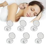 Anti Snore Devices, 6 Pack Magnetic Anti Snoring Nose Clip Nasal Dilators Snore Stopper Snoring Relief for Better Sleep Quality, Sleeping Aid Relieve Snore for Men and Women