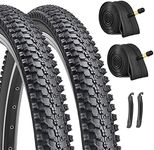 24-inch Mountain Bike Tires Set: Hy