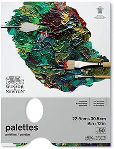 Winsor & Newton Professional Tear Off Palette Paper, Transparent 9-x-12-Inch