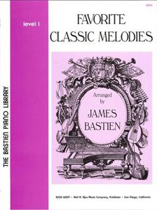 WP73 - Favorite Classic Melodies - Bastien Piano Library - Level 1