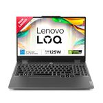 Lenovo [Smartchoice LOQ 12th Gen Intel Core i5-12450HX /39.6cm/ 144Hz 300Nits FHD Gaming Laptop (16GB/512GB SSD/Win 11/ RTX 3050 6GB Graphics/100% sRGB/MSO 21/3 Mon Game Pass/Grey/2.4Kg), 83GS003UIN