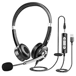 USB Computer Headset with Microphon