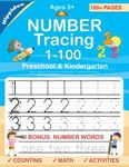 Number Tracing book for Preschoolers: Preschool Numbers Tracing Math Practice Workbook: Math Activity Book for Pre K, Kindergarten and Kids Ages 3-5 ... Words & Math for Preschool & Kindergarten)