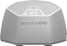 LectroFan Evo - White Noise Machine and Non-Looping Fan Sounds with Sleep Timer (White)